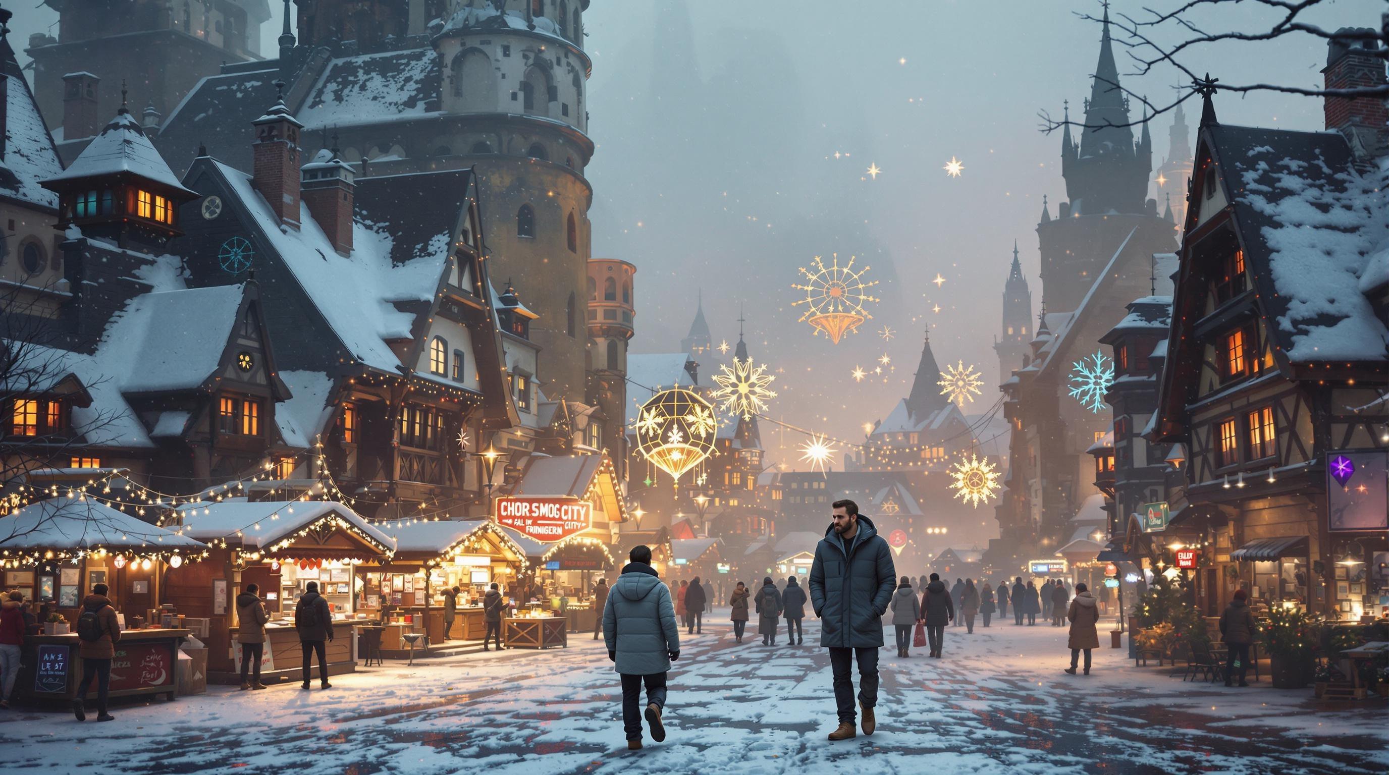 Ein Zukunftsweihnachtsmärchen in der Smogstadt München